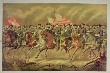 Grant en zijn officieren